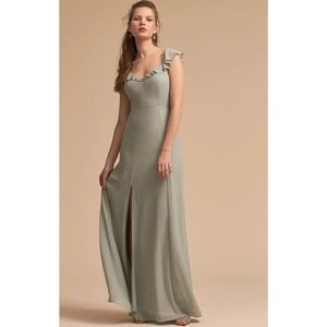 BHLDN sage diana dress